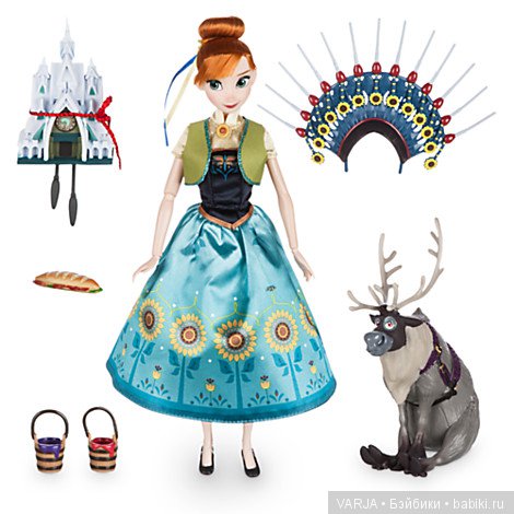Модные куклы disney анна или эльза северное сияние
