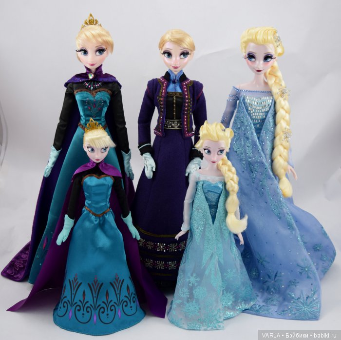 Куклы Холодное Сердце (Эльза, Анна + Олаф) - 30 см. отзывы
