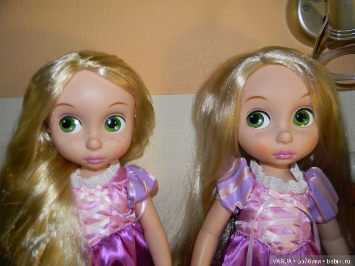 Сравнение Рапунцель 2011 и 2013 года. Disney Animators