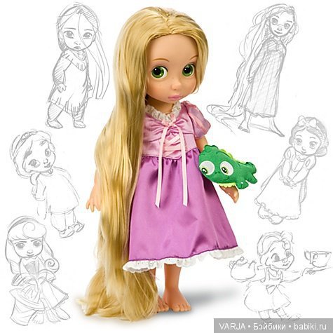 Сравнение Рапунцель 2011 и 2013 года. Disney Animators