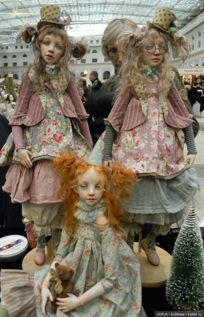 Выставка Искусство куклы моими глазами. Москва, 2016. Фоторепортаж
