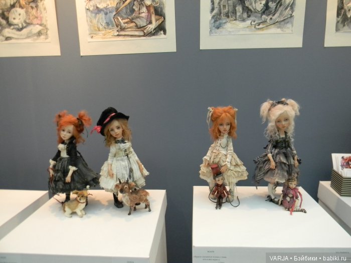 Выставка Искусство куклы моими глазами. Москва, 2016. Фоторепортаж