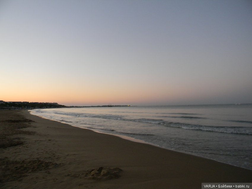 В первый раз на Средиземном море