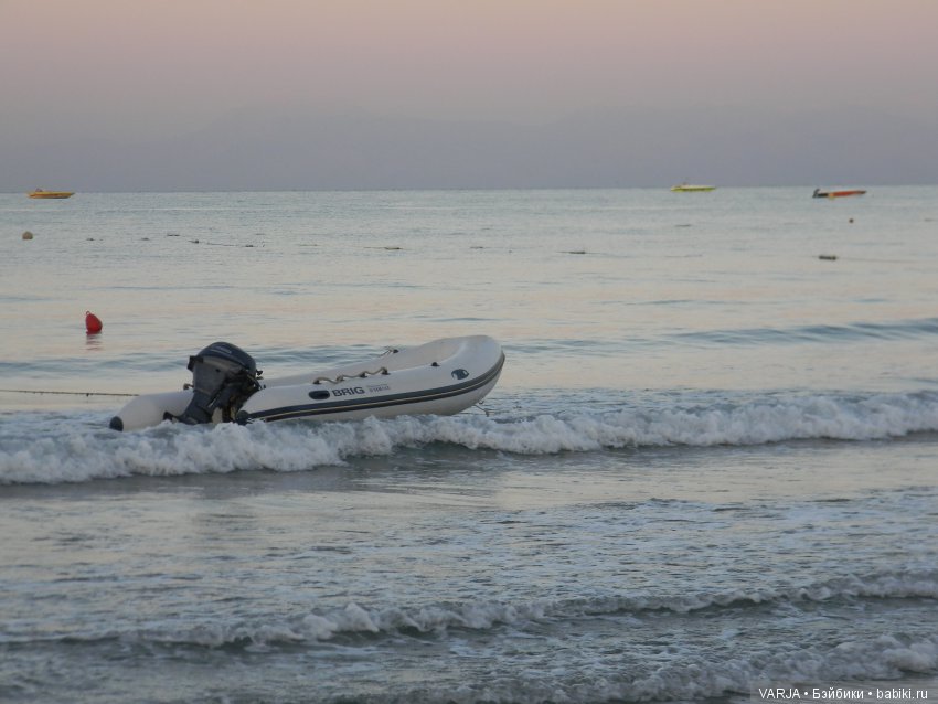 В первый раз на Средиземном море
