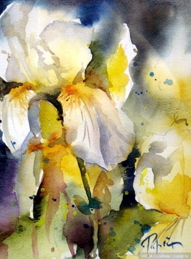 Акварельное многоцветие. Жан -Клод Папье (Jean Claude Papeix) (фото 3)