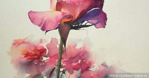 Акварельное многоцветие. Жан -Клод Папье (Jean Claude Papeix)