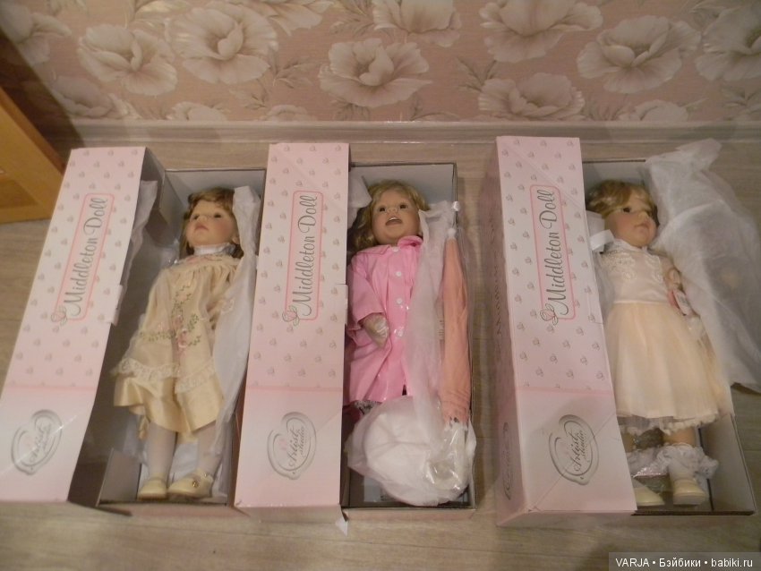 "Приключения пятой точки" или воспоминания о моей первой "сделке" на бэйбиках Коллекционные куклы Миддлтон