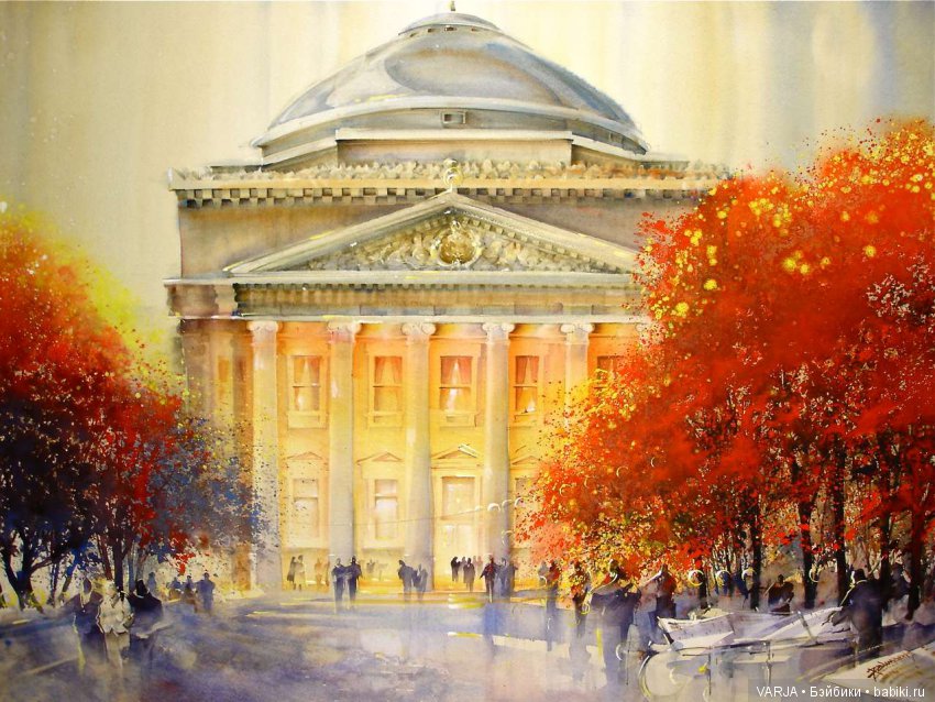 Иду среди скользящих cновидений