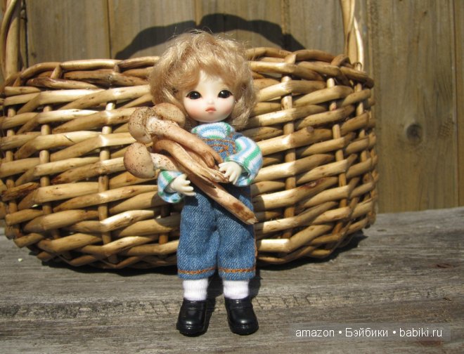 И мы тоже по грибы — Куклы Brownie (Брауни) Felix Doll: Tiny BJD (БЖД) (фото 10)