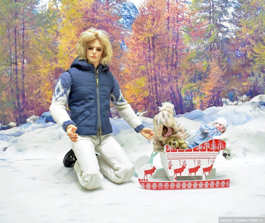 Зимняя прогулка Оскара (stopmotion) (фото 4)