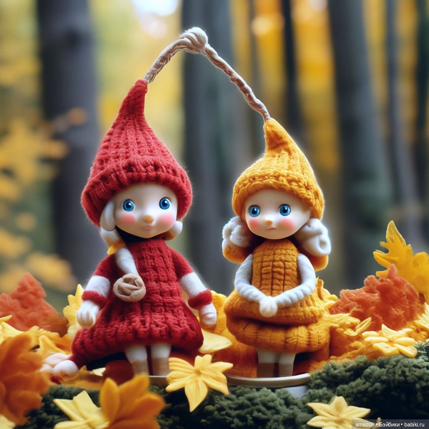 Осень в сказочном лесу от нейросети. Часть 1