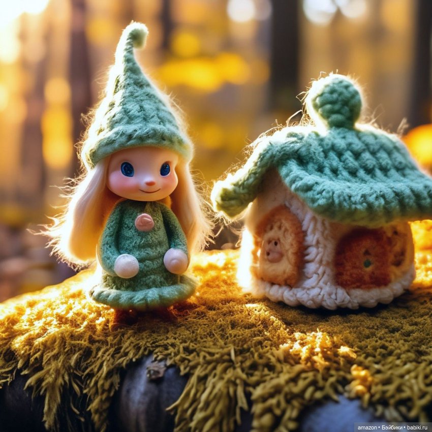 Осень в сказочном лесу от нейросети. Часть 1