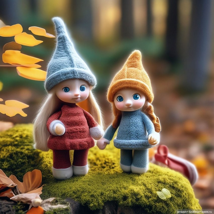 Осень в сказочном лесу от нейросети. Часть 1