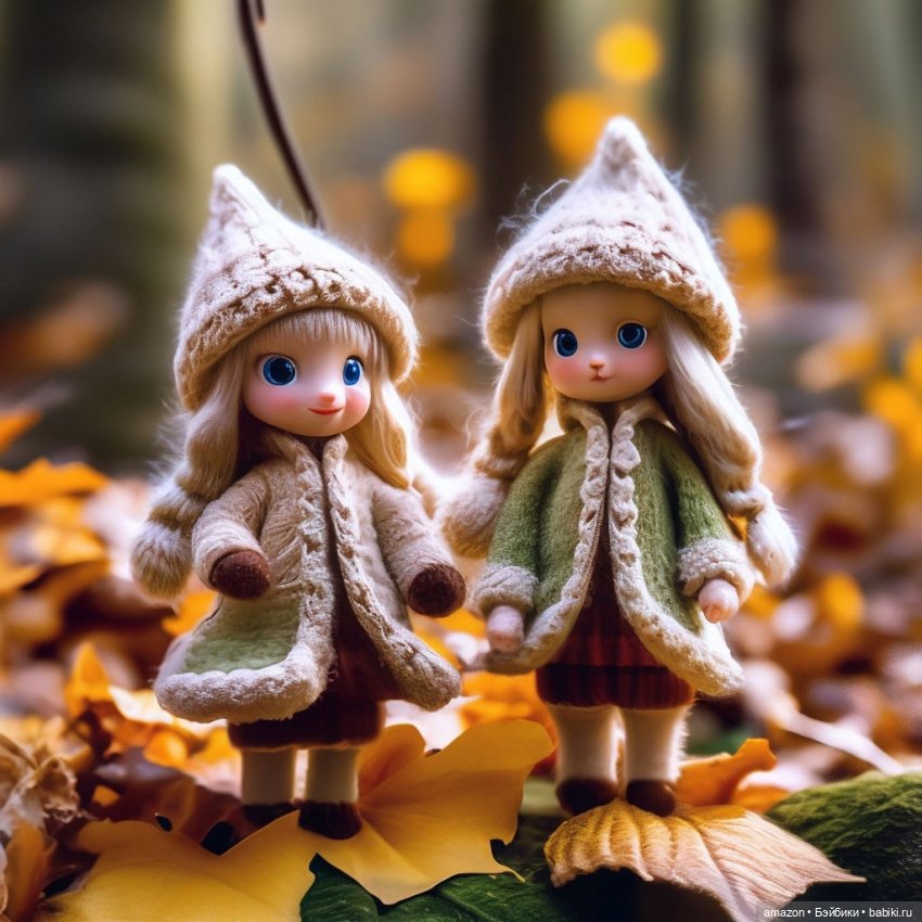 Осень в сказочном лесу от нейросети. Часть 1