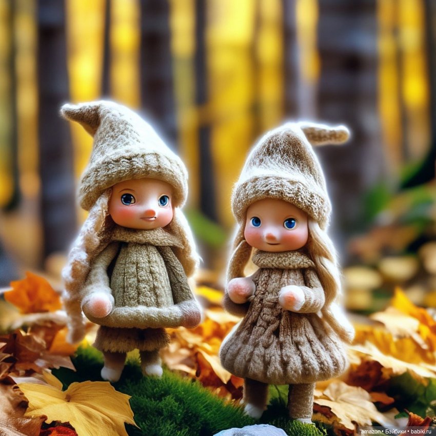 Осень в сказочном лесу от нейросети. Часть 1