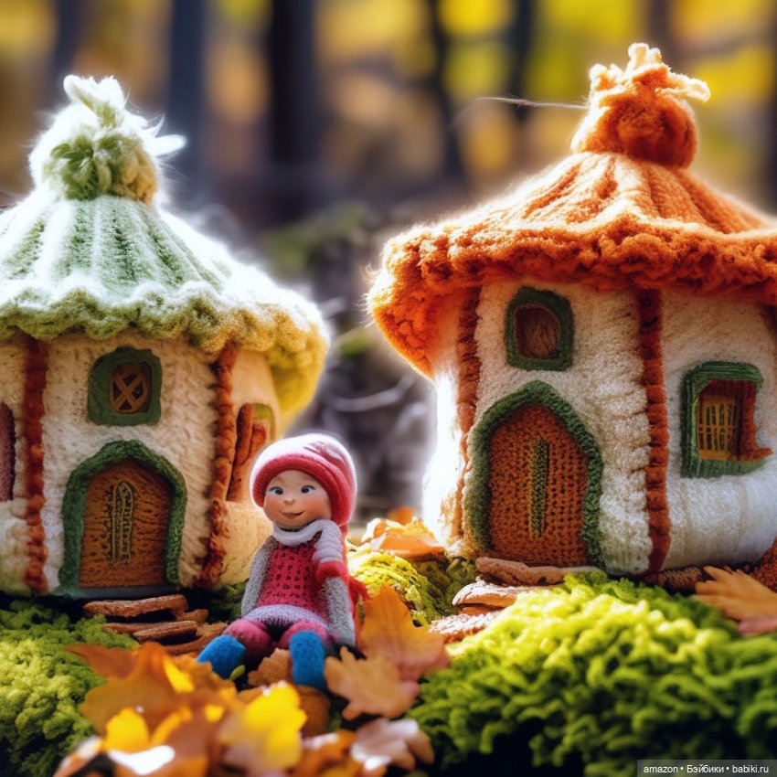 Осень в сказочном лесу от нейросети. Часть 1