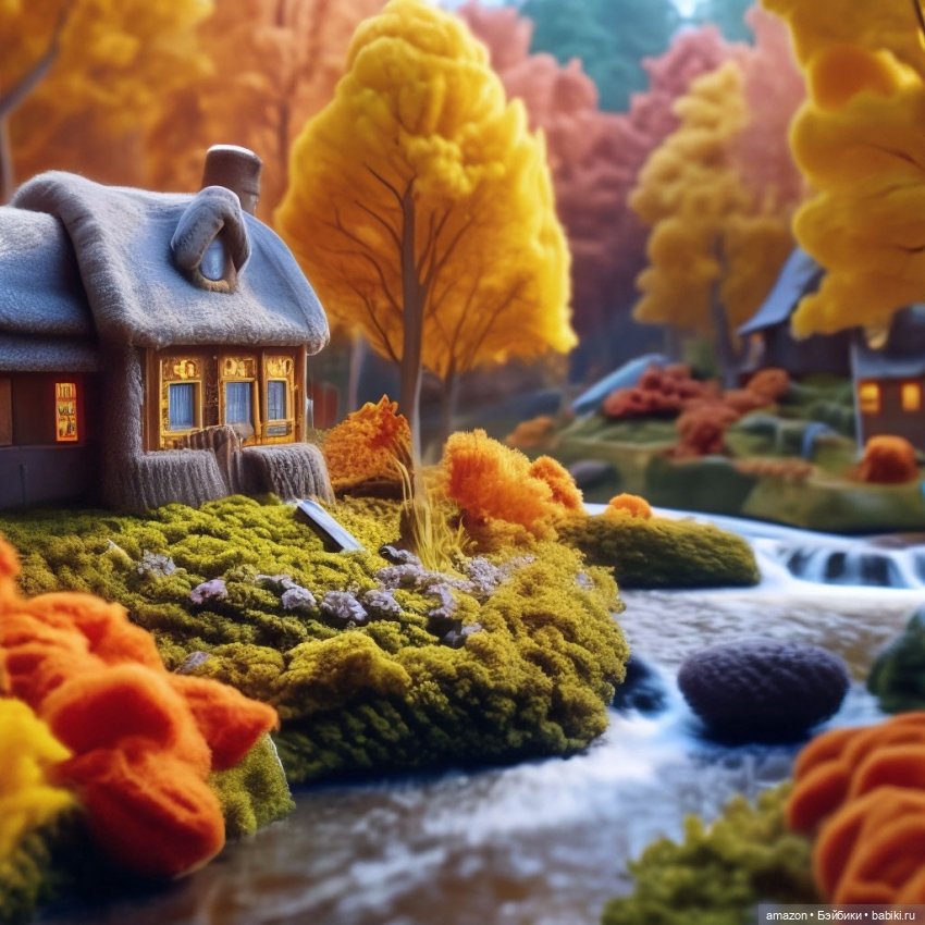 Осень в сказочном лесу от нейросети. Часть 1 (фото 4)