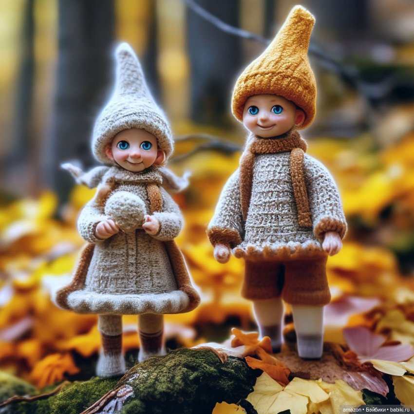 Осень в сказочном лесу от нейросети. Часть 1