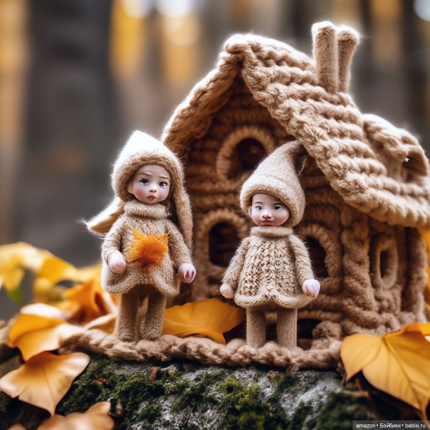 Осень в сказочном лесу от нейросети. Часть 1