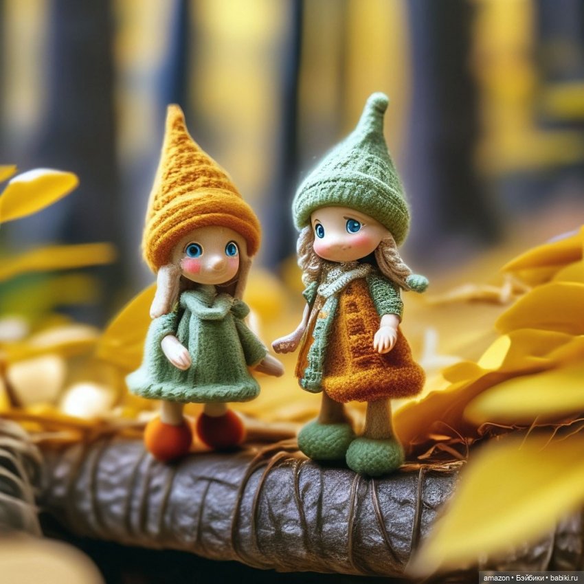 Осень в сказочном лесу от нейросети. Часть 1