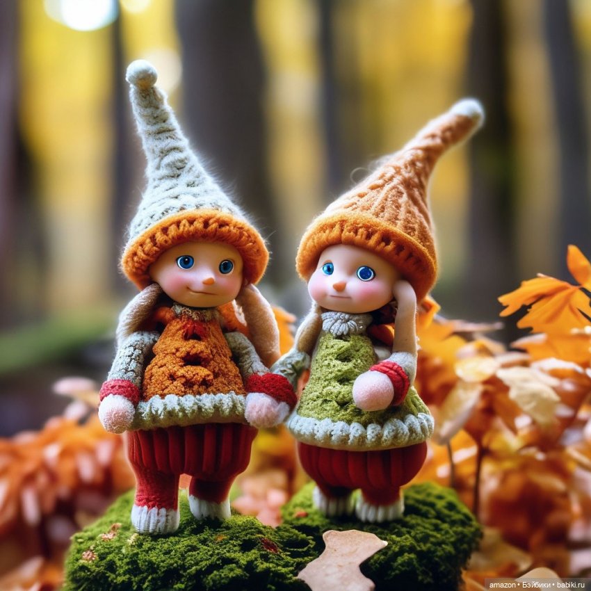 Осень в сказочном лесу от нейросети. Часть 1