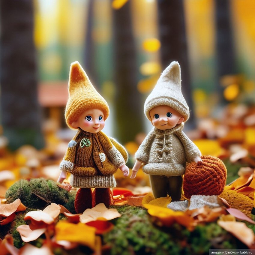 Осень в сказочном лесу от нейросети. Часть 1