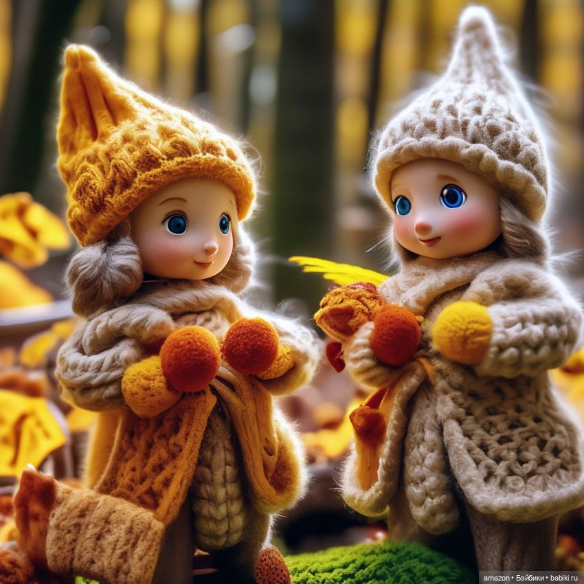 Осень в сказочном лесу от нейросети. Часть 1