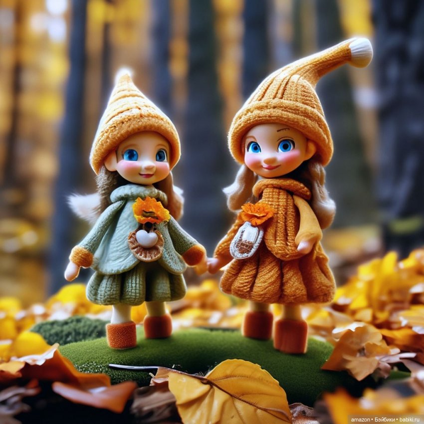 Осень в сказочном лесу от нейросети. Часть 1