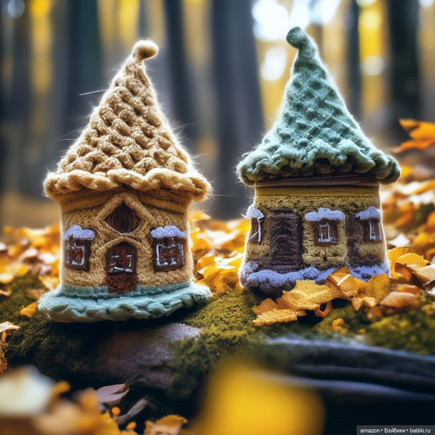 Осень в сказочном лесу от нейросети. Часть 1