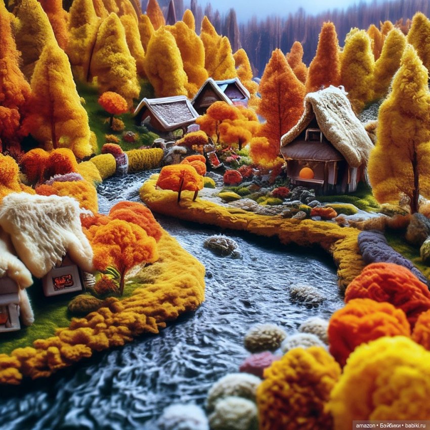 Осень в сказочном лесу от нейросети. Часть 1 (фото 7)