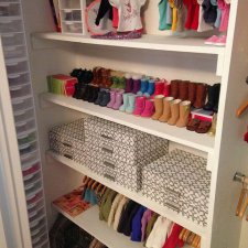 По местам! Для тех , кто хочет навести  порядок в кукольных вещах