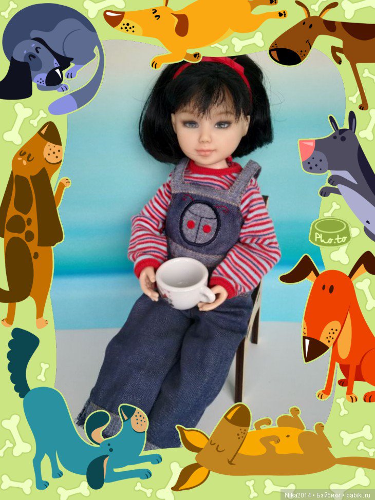 Девочка Мила — Куклы Jolina Zapf (Джолина): шарнирные балерины (фото 6)