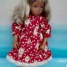 Платье и нижнее платье в винтажном стиле Sasha doll Платье и нижнее платье в винтажном стиле Sasha doll