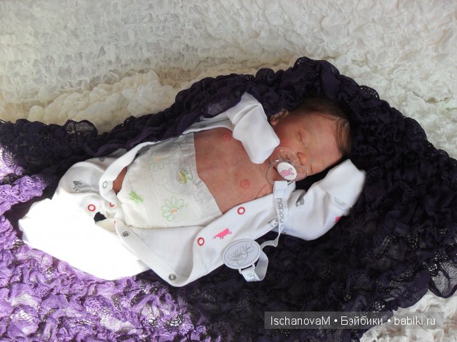 Крошка реборн Лиличка — Куклы Реборн (Reborn): работы мастеров