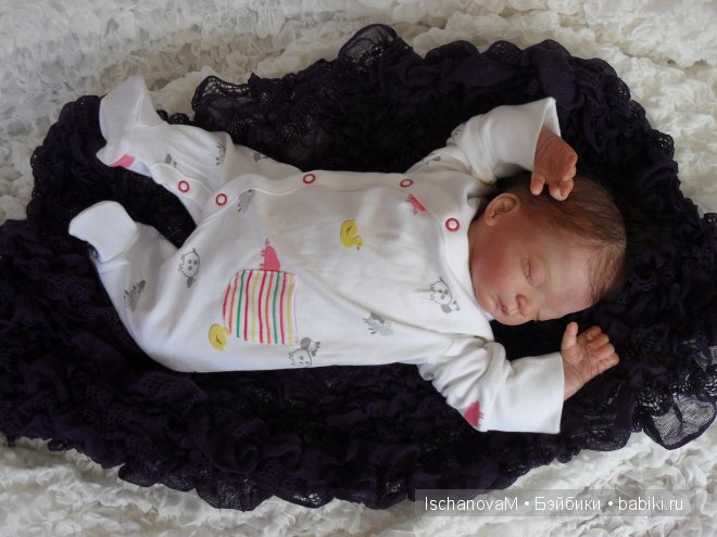 Крошка реборн Лиличка — Куклы Реборн (Reborn): работы мастеров