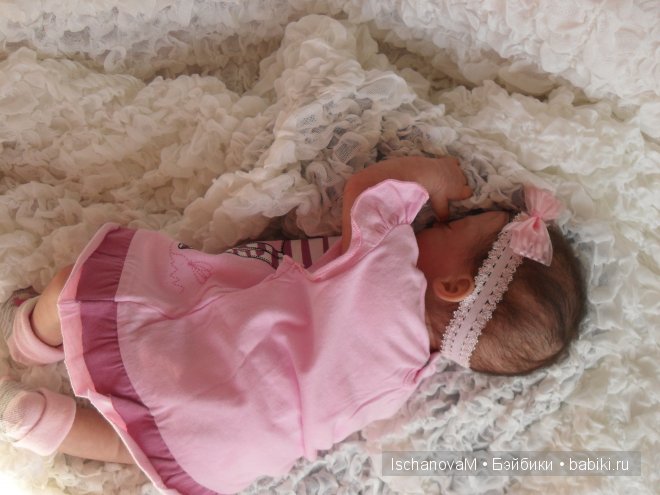 Крошка реборн Лиличка — Куклы Реборн (Reborn): работы мастеров