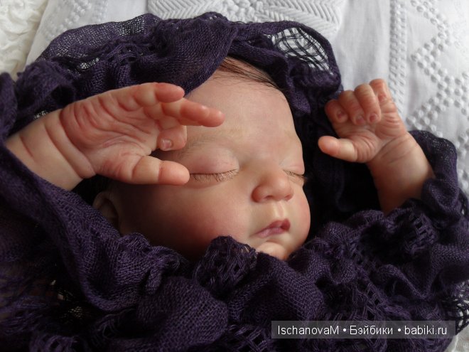 Крошка реборн Лиличка — Куклы Реборн (Reborn): работы мастеров