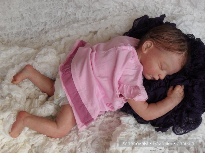 Крошка реборн Лиличка — Куклы Реборн (Reborn): работы мастеров