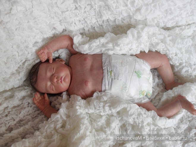 Крошка реборн Лиличка — Куклы Реборн (Reborn): работы мастеров