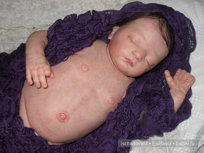 Крошка реборн Лиличка — Куклы Реборн (Reborn): работы мастеров