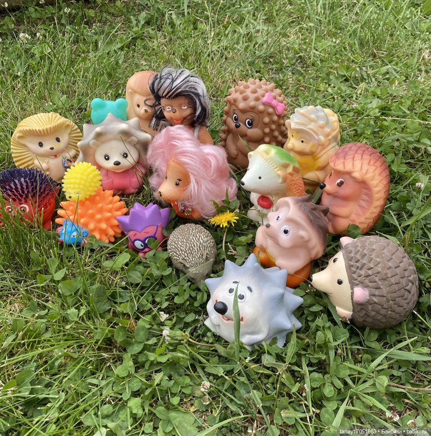 А вы видели Ёжиков — Игрушки СССР и советского детства: резиновые