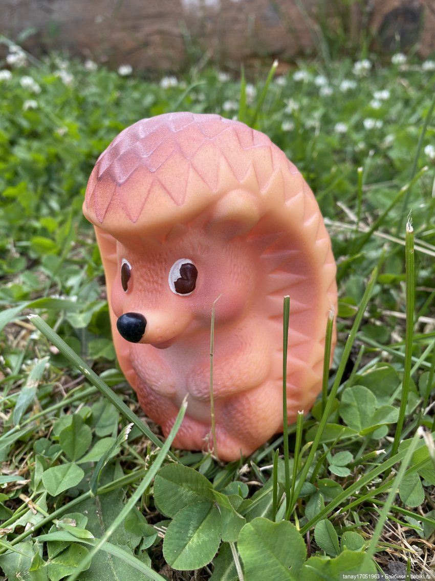 А вы видели Ёжиков — Игрушки СССР и советского детства: резиновые