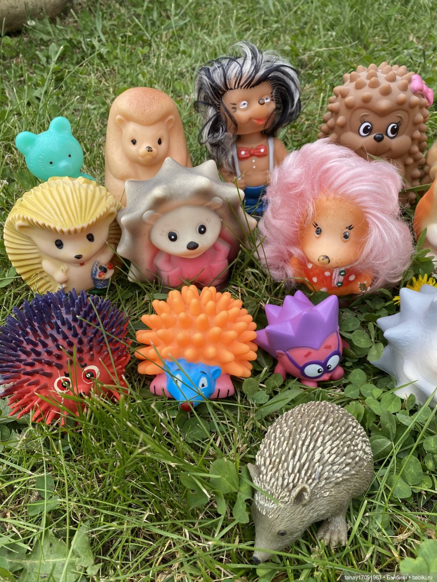 А вы видели Ёжиков — Игрушки СССР и советского детства: резиновые