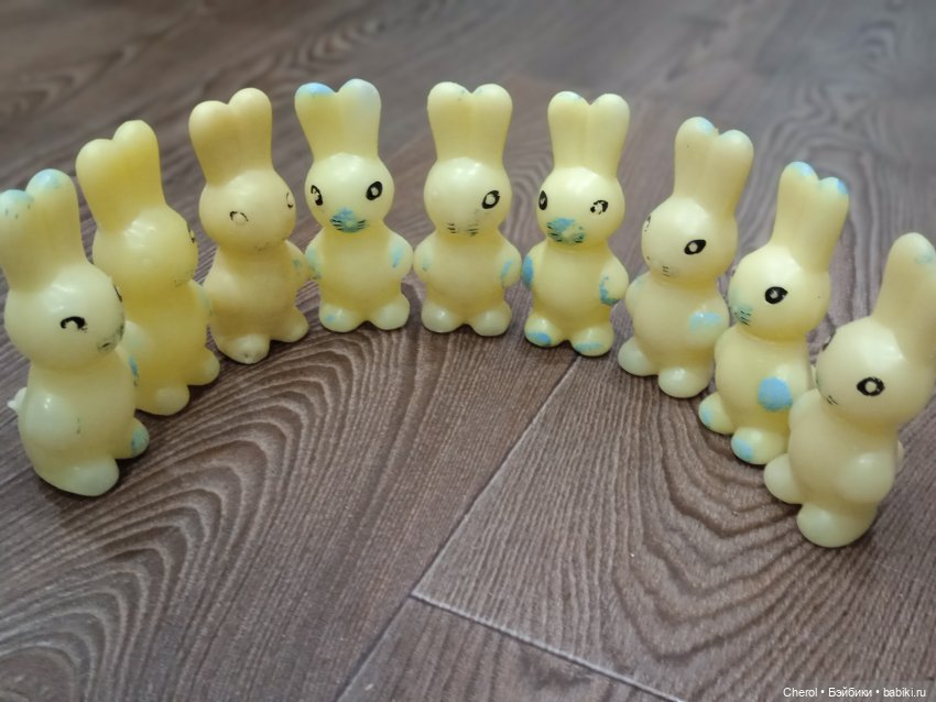 Зайцы... Мои зайцы — Игрушки СССР и советского детства: резиновые