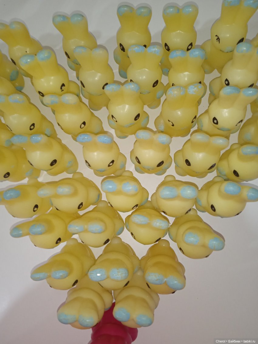 Зайцы... Мои зайцы — Игрушки СССР и советского детства: резиновые (фото 9)