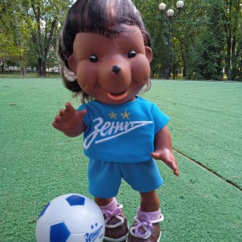 Ёжик-футболист⚽