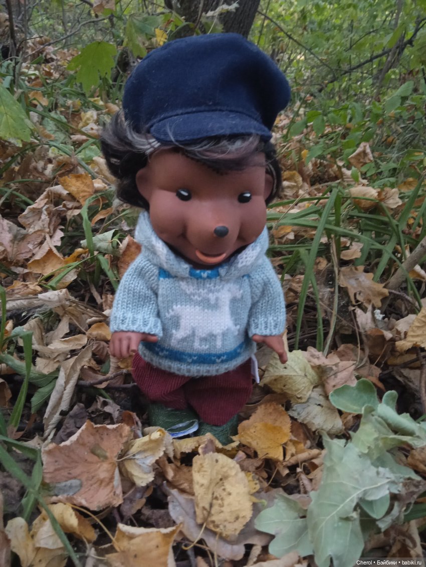 Осенняя прогулка — Игрушки СССР и советского детства: резиновые (фото 3)