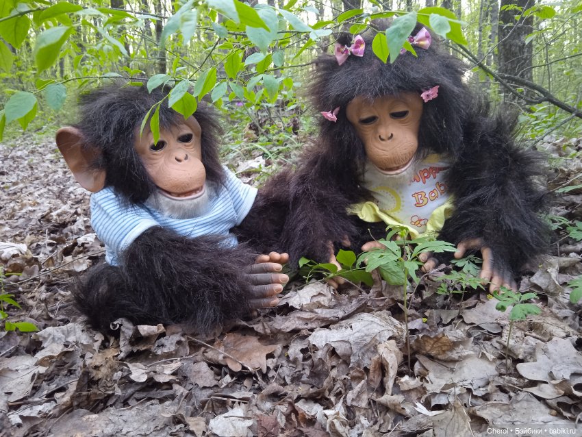 Обезьянки на прогулке🐒🌴 — Игрушки Hasbro (Хасбро): Littlest Pet Shop (LPS)