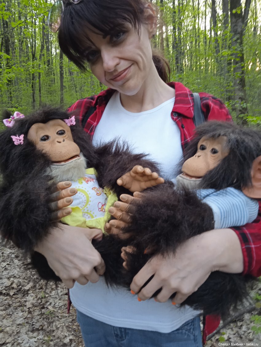 Обезьянки на прогулке🐒🌴 — Игрушки Hasbro (Хасбро): Littlest Pet Shop (LPS)