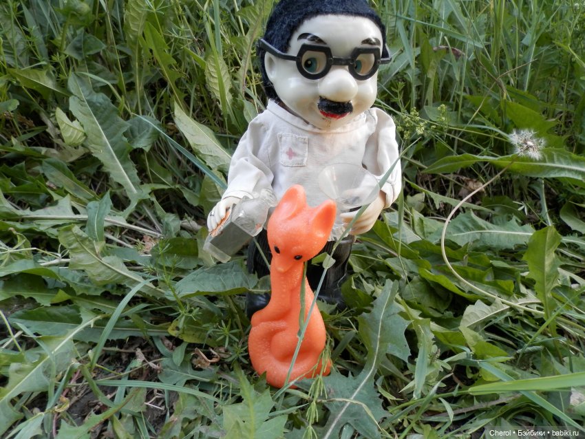 Айболит и пациенты — Игрушки СССР и советского детства: резиновые (фото 3)